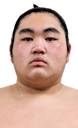 Portrait of the sumo wrestler