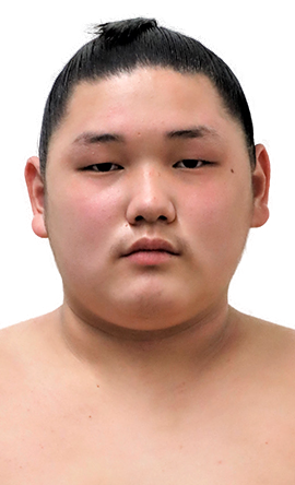 Portrait of the sumo wrestler