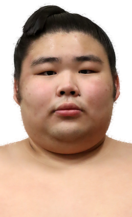 Portrait of the sumo wrestler