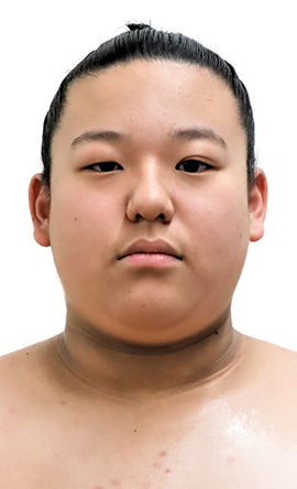 Portrait of the sumo wrestler