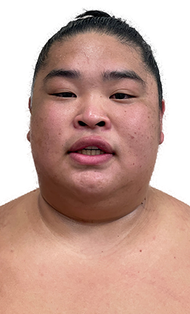 Portrait of the sumo wrestler