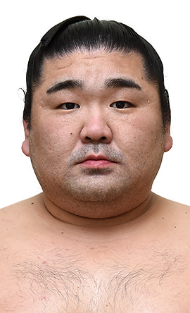 Portrait of the sumo wrestler