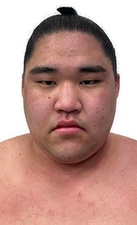 Portrait of the sumo wrestler