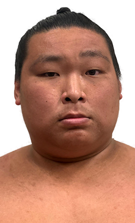 Portrait of the sumo wrestler