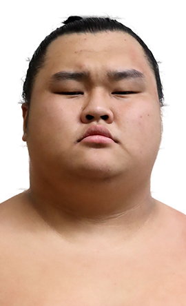 Portrait of the sumo wrestler