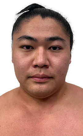 Portrait of the sumo wrestler