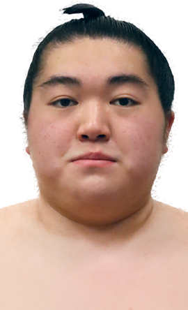 Portrait of the sumo wrestler