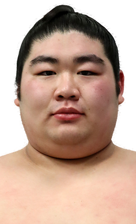 Portrait of the sumo wrestler