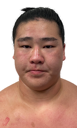 Portrait of the sumo wrestler