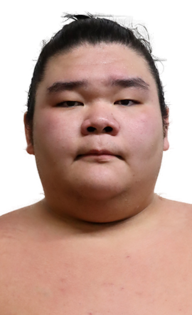 Portrait of the sumo wrestler