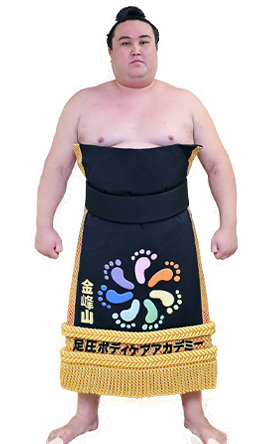 Portrait of the sumo wrestler