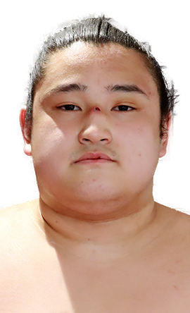 Portrait of the sumo wrestler