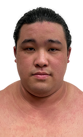 Portrait of the sumo wrestler