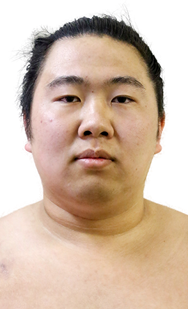 Portrait of the sumo wrestler