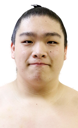 Portrait of the sumo wrestler