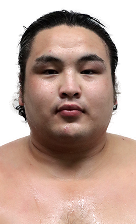 Portrait of the sumo wrestler