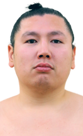 Portrait of the sumo wrestler