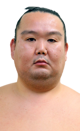 Portrait of the sumo wrestler