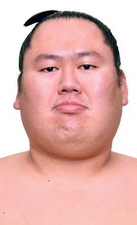 Portrait of the sumo wrestler