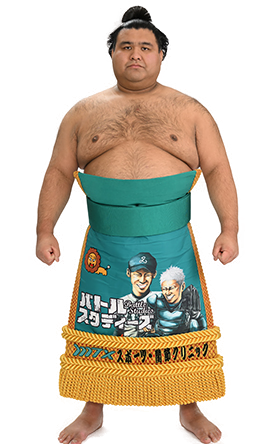 Portrait of the sumo wrestler