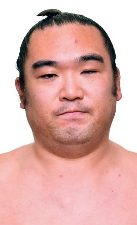 Portrait of the sumo wrestler