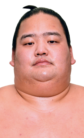 Portrait of the sumo wrestler