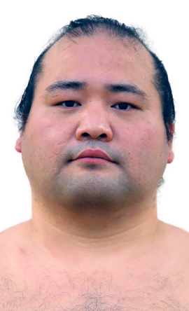 Portrait of the sumo wrestler