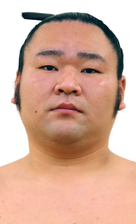 Portrait of the sumo wrestler