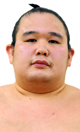 Portrait of the sumo wrestler