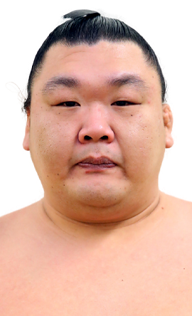 Portrait of the sumo wrestler